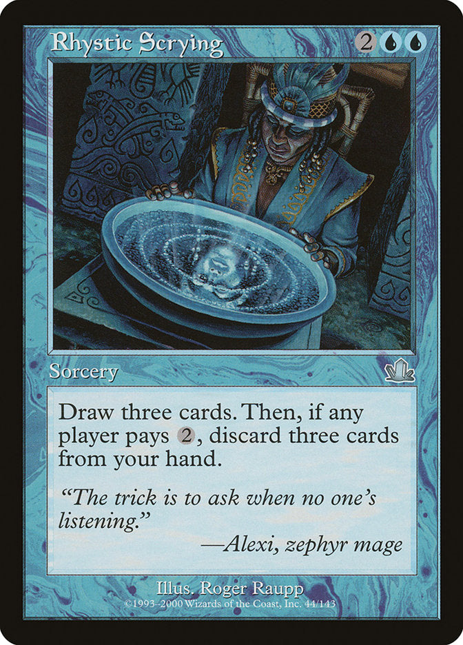 Rhystic Scrying 44 (Prophecy)  | Good Games Adelaide SA