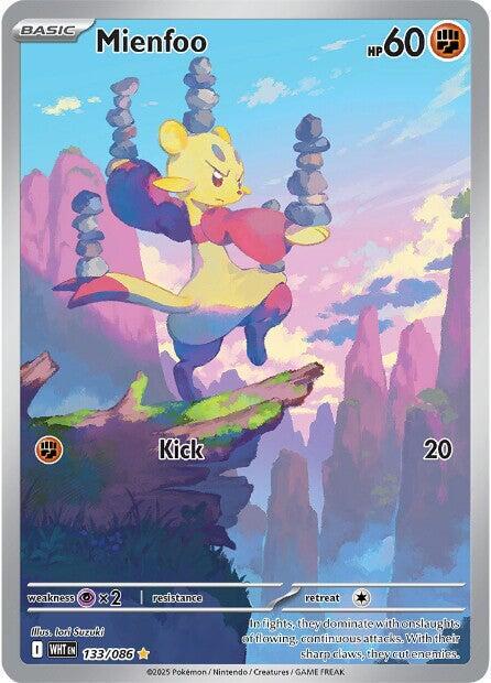 Mienfoo 133/086 133/086 (SV: White Flare)  - Holofoil | Good Games Adelaide SA