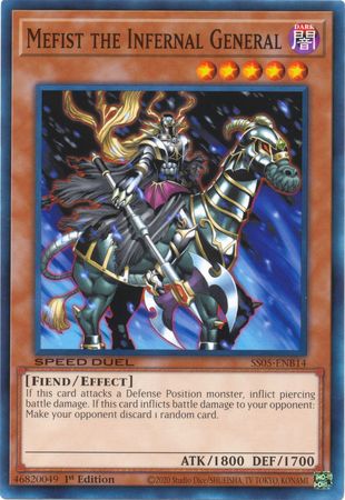 Mefist the Infernal General [SS05-ENB14] Common | Good Games Adelaide SA