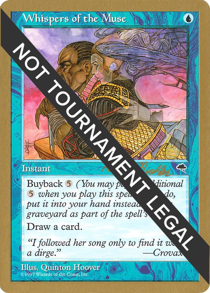 Whispers of the Muse 1998 Randy Buehler TMP  (World Championship Decks)  | Good Games Adelaide SA