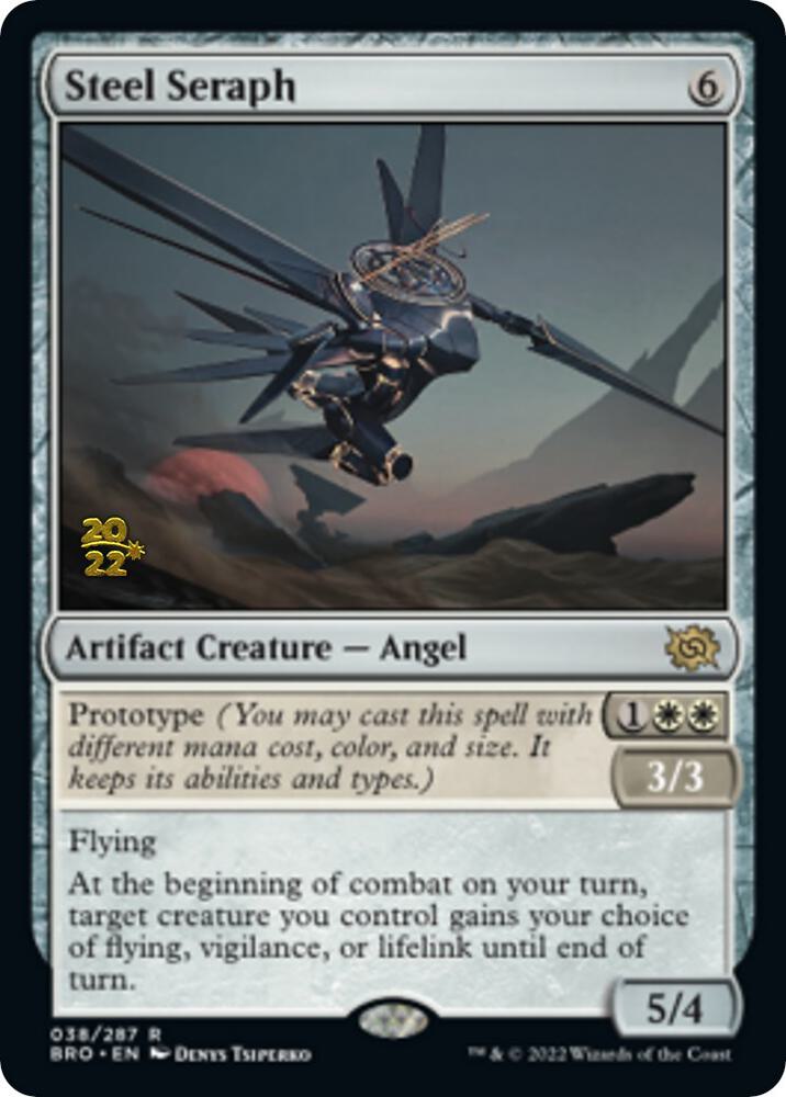 Steel Seraph 38 (Prerelease Cards)  - Foil | Good Games Adelaide SA