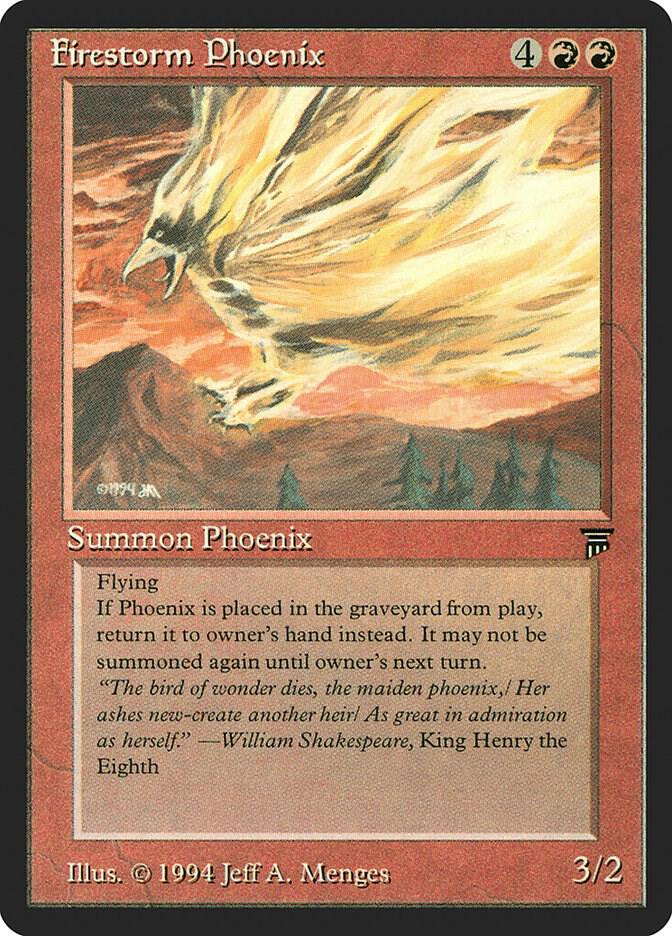 Firestorm Phoenix  (Legends)  | Good Games Adelaide SA