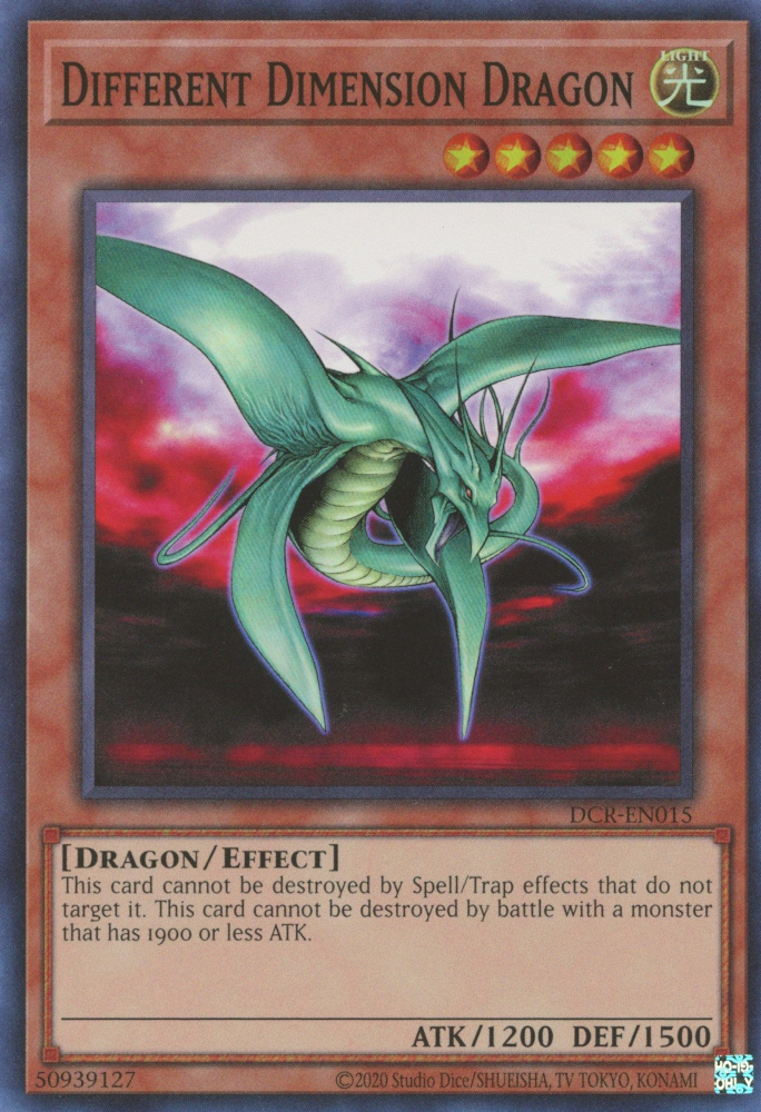 Different Dimension Dragon [DCR-EN015] Super Rare | Good Games Adelaide SA
