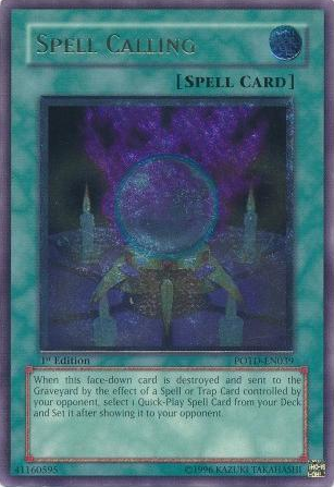 Spell Calling [POTD-EN039] Ultimate Rare | Good Games Adelaide SA