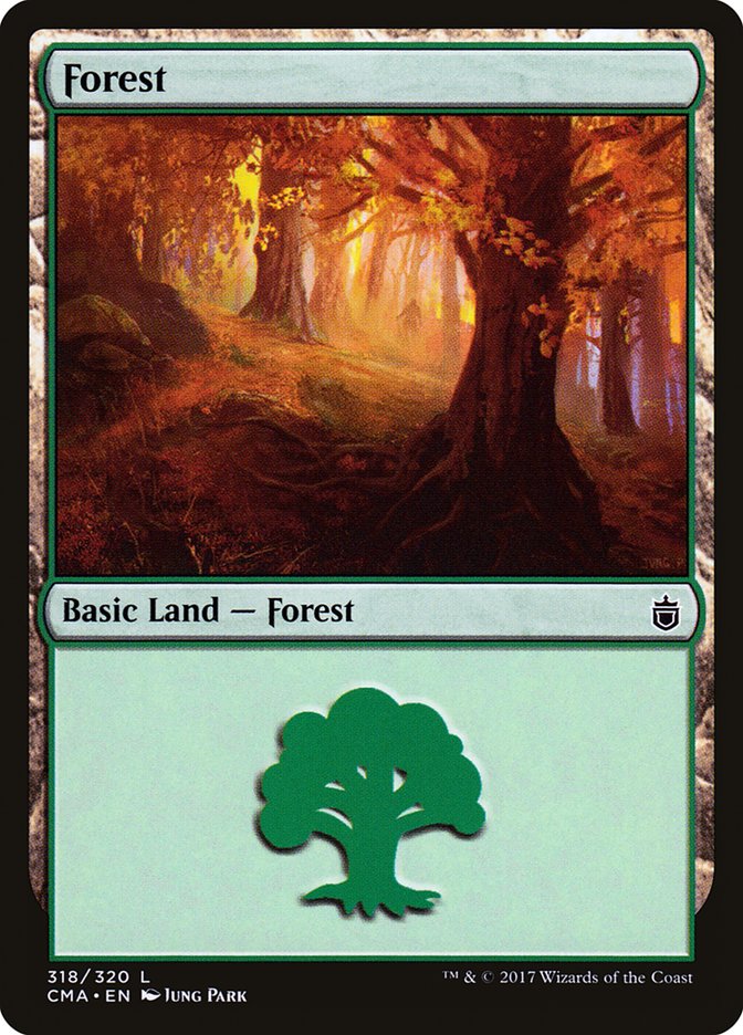 Forest (318) [Commander Anthology] | Good Games Adelaide SA