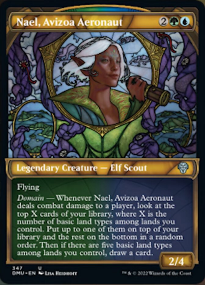 Nael, Avizoa Aeronaut (Showcase Textured) [Dominaria United] | Good Games Adelaide SA