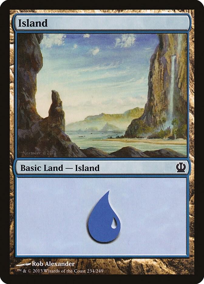 Island 234 (Theros)  | Good Games Adelaide SA