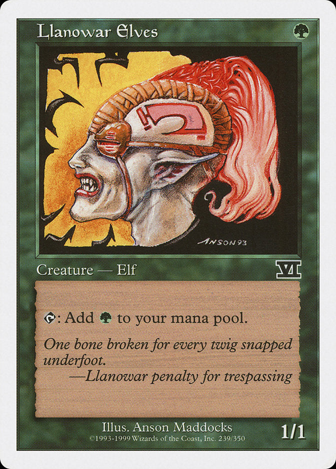 Llanowar Elves [Classic Sixth Edition] | Good Games Adelaide SA