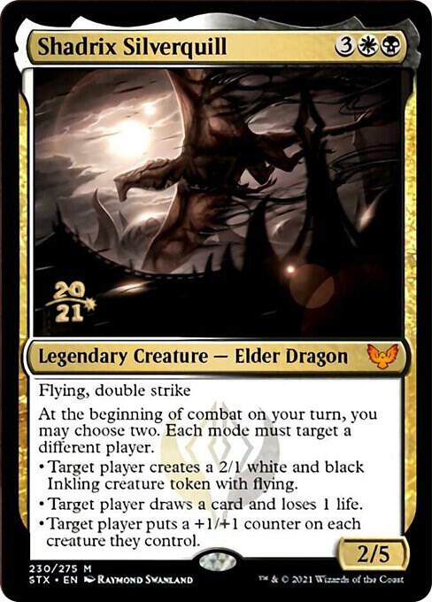 Shadrix Silverquill 230 (Prerelease Cards)  - Foil | Good Games Adelaide SA