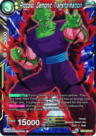Piccolo, Demonic Transformation [BT11-099] | Good Games Adelaide SA