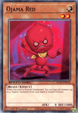 Ojama Red [SGX1-ENC10] Common | Good Games Adelaide SA