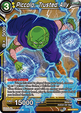 Piccolo, Trusted Ally (Common) [BT13-104] | Good Games Adelaide SA