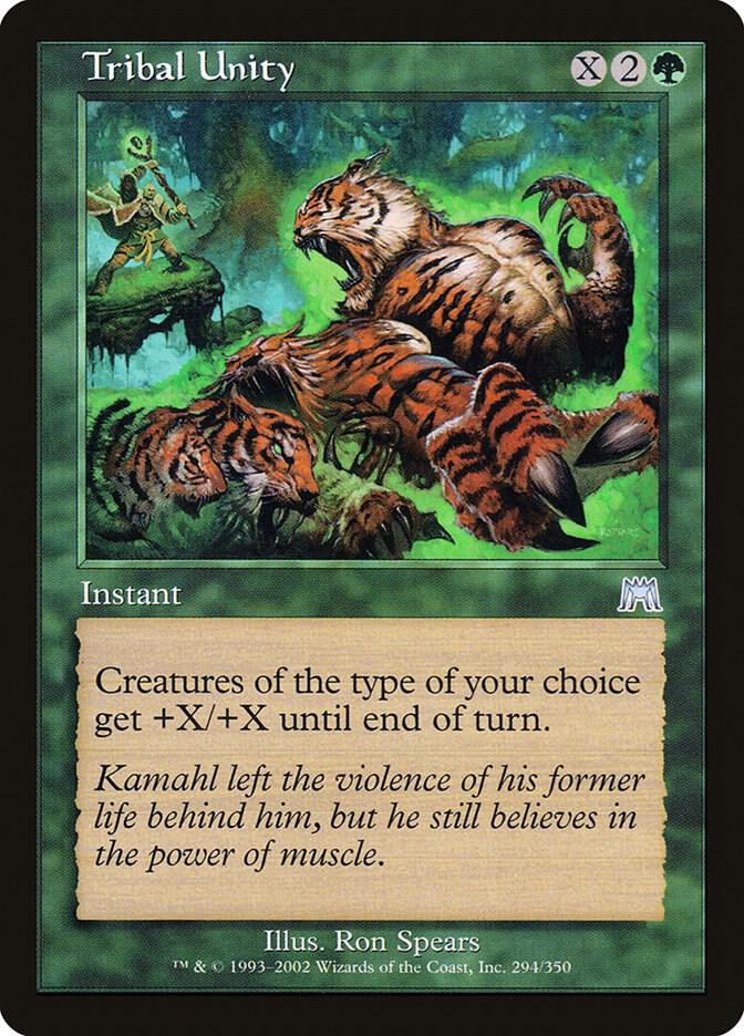 Tribal Unity 294 (Onslaught)  - Foil | Good Games Adelaide SA