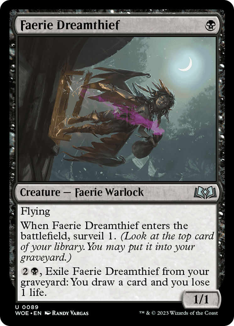 Faerie Dreamthief [Wilds of Eldraine] | Good Games Adelaide SA