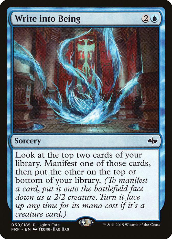Write into Being (Promo) [Ugin's Fate] | Good Games Adelaide SA