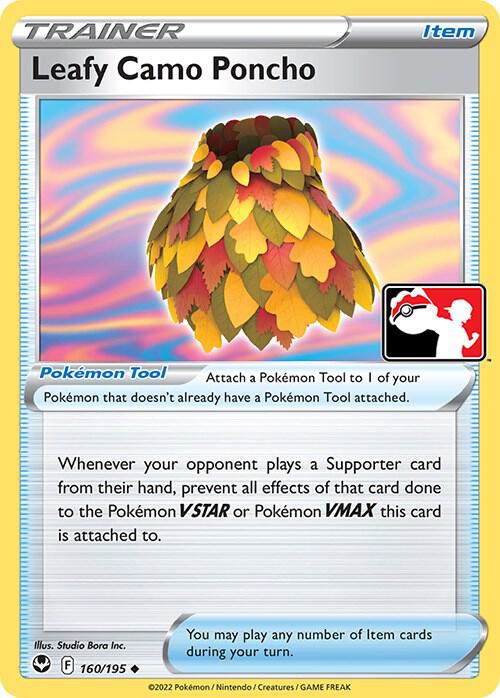 Leafy Camo Poncho Series 3 160/195 (Prize Pack Series Cards)  | Good Games Adelaide SA