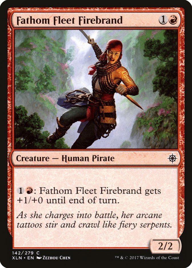 Fathom Fleet Firebrand 142 (Ixalan)  - Foil | Good Games Adelaide SA