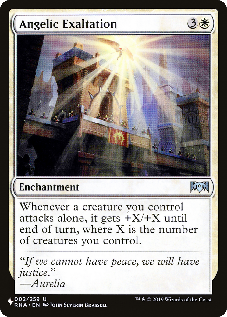 Angelic Exaltation [The List Reprints] | Good Games Adelaide SA