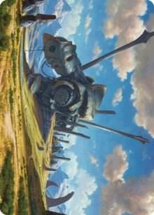 Plains Art Card 62 81 62 (Art Series: Dominaria United)  | Good Games Adelaide SA