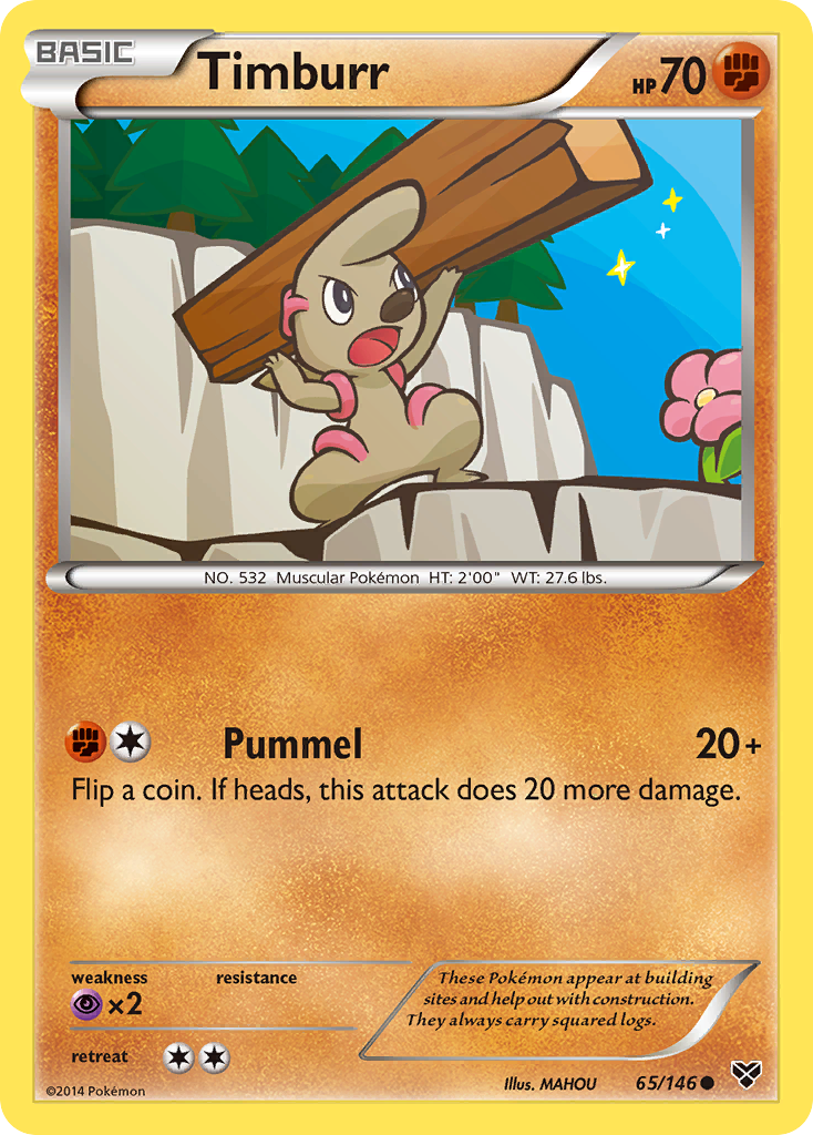 Timburr (65/146) [XY: Base Set] | Good Games Adelaide SA