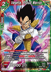 Vegeta, Proud Warrior (BT17-132) [Ultimate Squad] | Good Games Adelaide SA