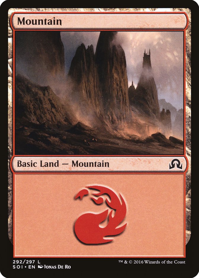 Mountain (292) [Shadows over Innistrad] | Good Games Adelaide SA