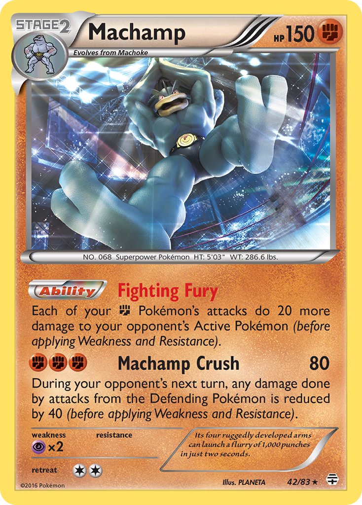 Machamp (42/83) [XY: Generations] | Good Games Adelaide SA