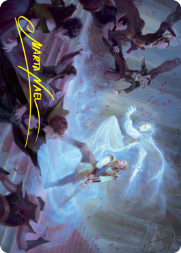 Dorothea's Retribution Art Card (Gold-Stamped Signature) [Innistrad: Crimson Vow Art Series] | Good Games Adelaide SA