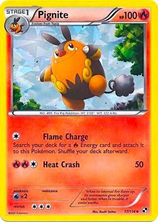Pignite 017/114 (Miscellaneous Cards & Products)  - Cracked Ice Holofoil | Good Games Adelaide SA