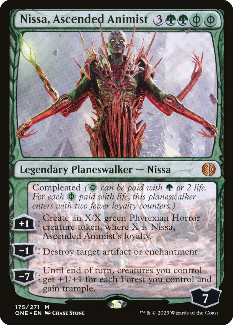 Nissa, Ascended Animist [Phyrexia: All Will Be One] | Good Games Adelaide SA
