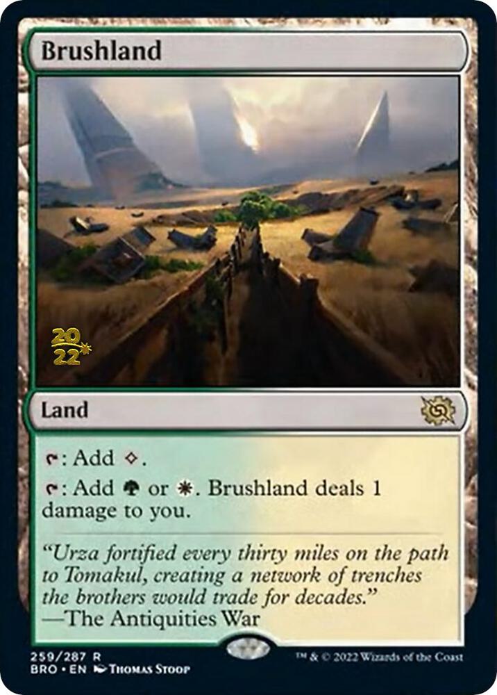 Brushland 259 (Prerelease Cards)  - Foil | Good Games Adelaide SA