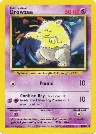 Drowzee (49/102) [Base Set Unlimited] | Good Games Adelaide SA