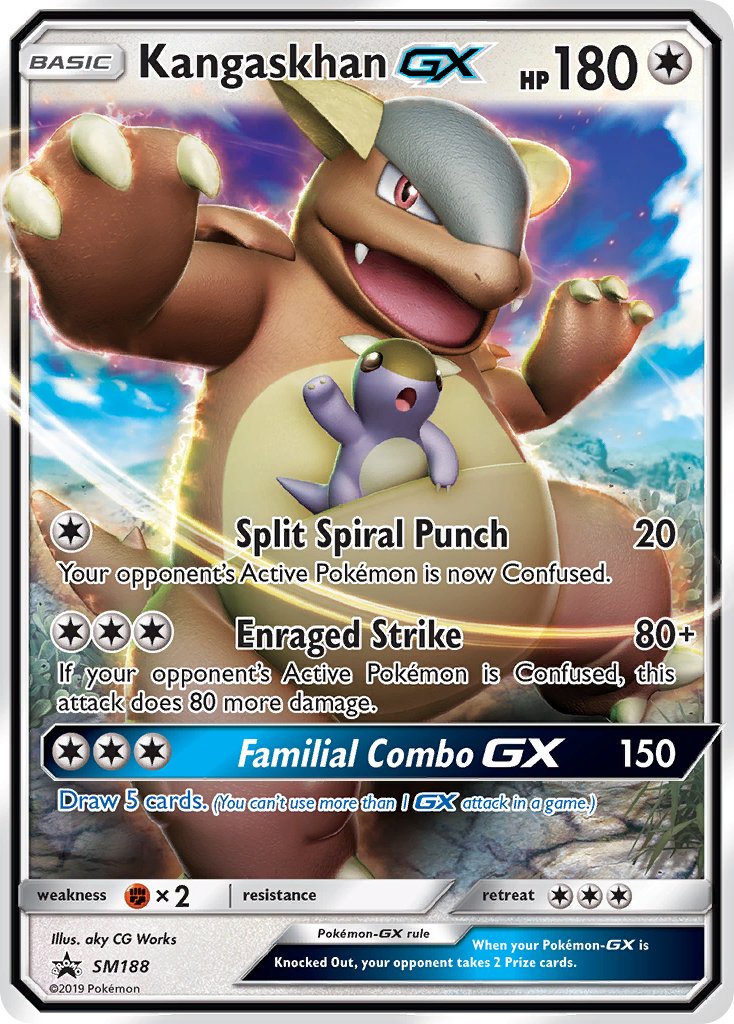 Kangaskhan GX (SM188) [Sun & Moon: Black Star Promos] | Good Games Adelaide SA