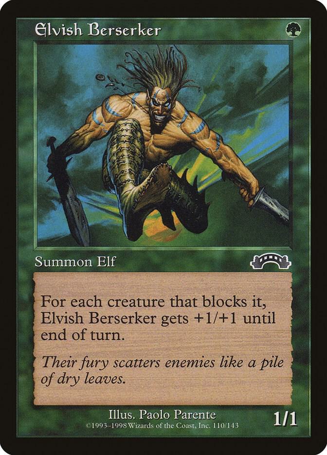 Elvish Berserker 110 (Exodus)  | Good Games Adelaide SA
