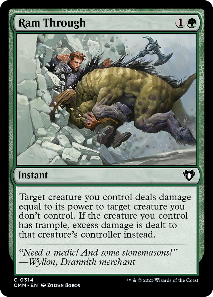 Ram Through [Commander Masters] | Good Games Adelaide SA