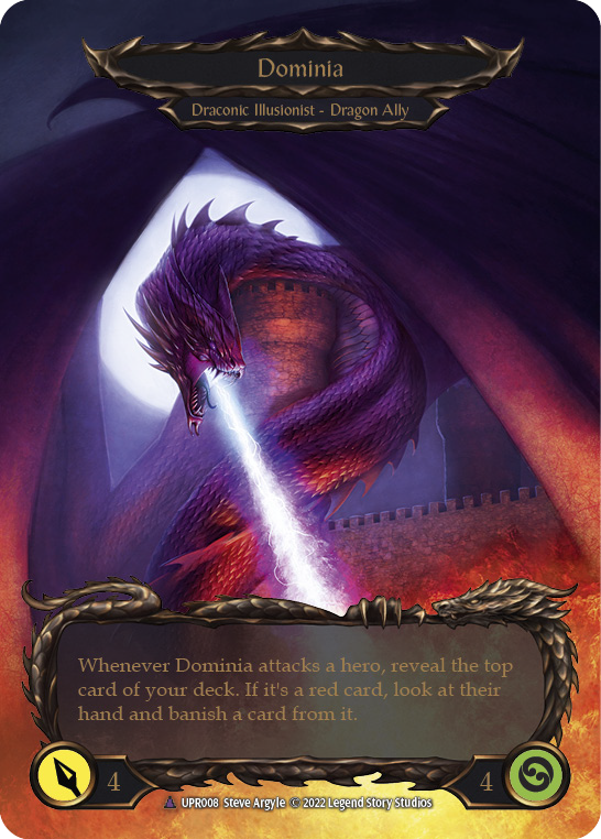 Invoke Dominia // Dominia (Marvel) [UPR008] (Uprising)  Cold Foil | Good Games Adelaide SA