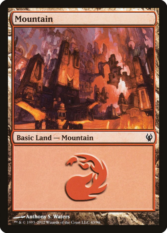 Mountain (43) [Duel Decks: Izzet vs. Golgari] | Good Games Adelaide SA