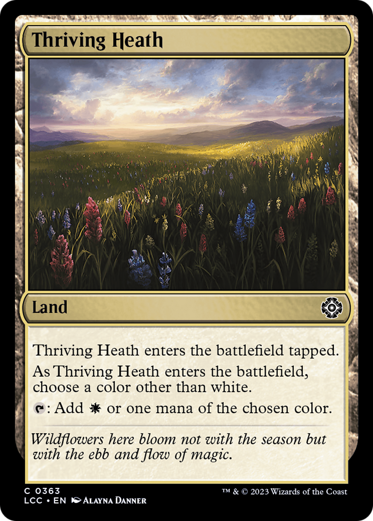 Thriving Heath [The Lost Caverns of Ixalan Commander] | Good Games Adelaide SA