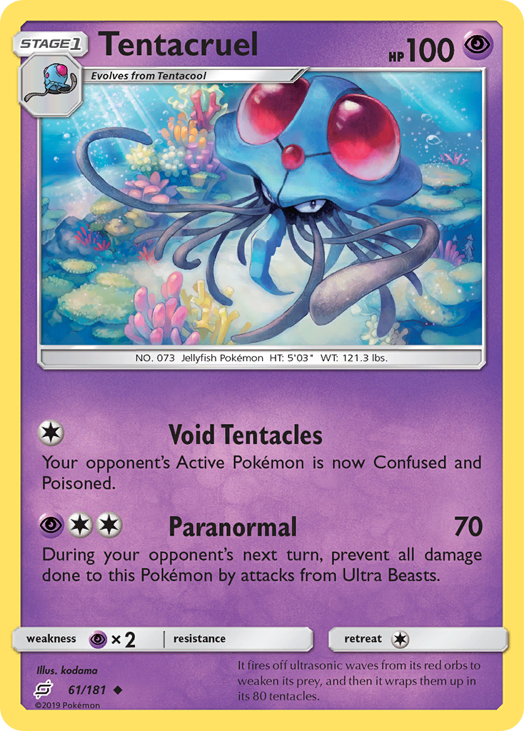 Tentacruel (61/181) [Sun & Moon: Team Up] | Good Games Adelaide SA