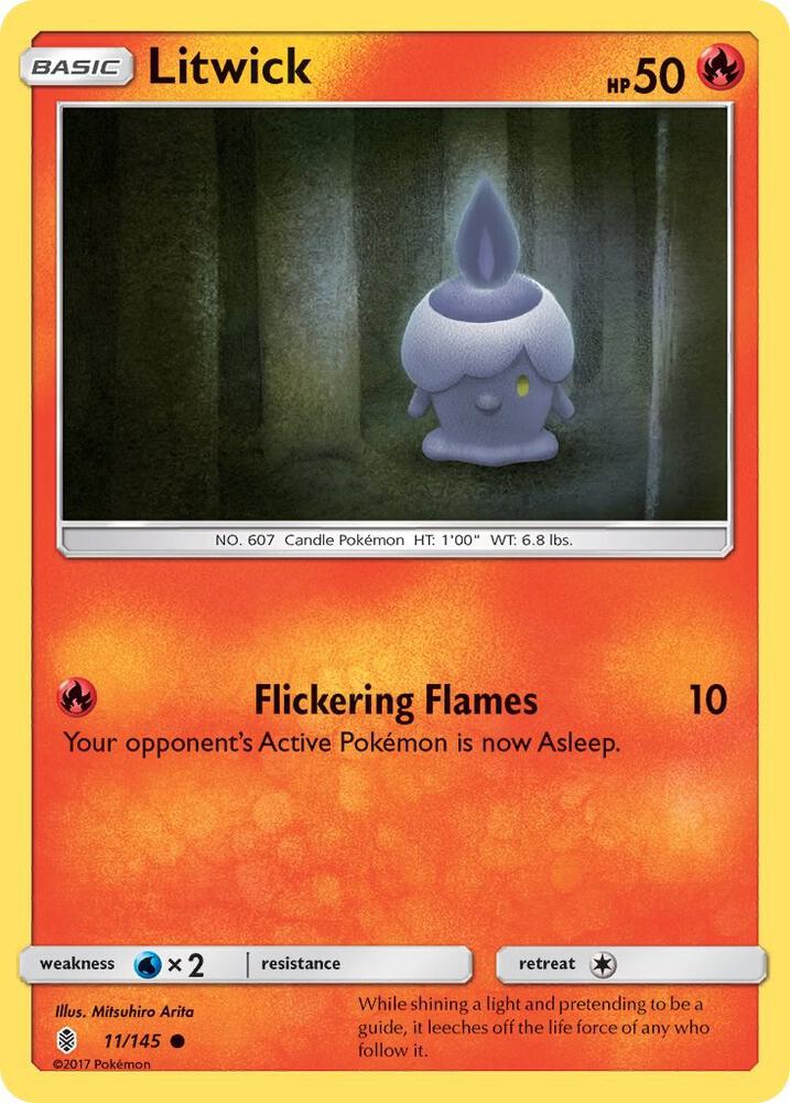 Litwick 11/145 (SM - Guardians Rising)  | Good Games Adelaide SA