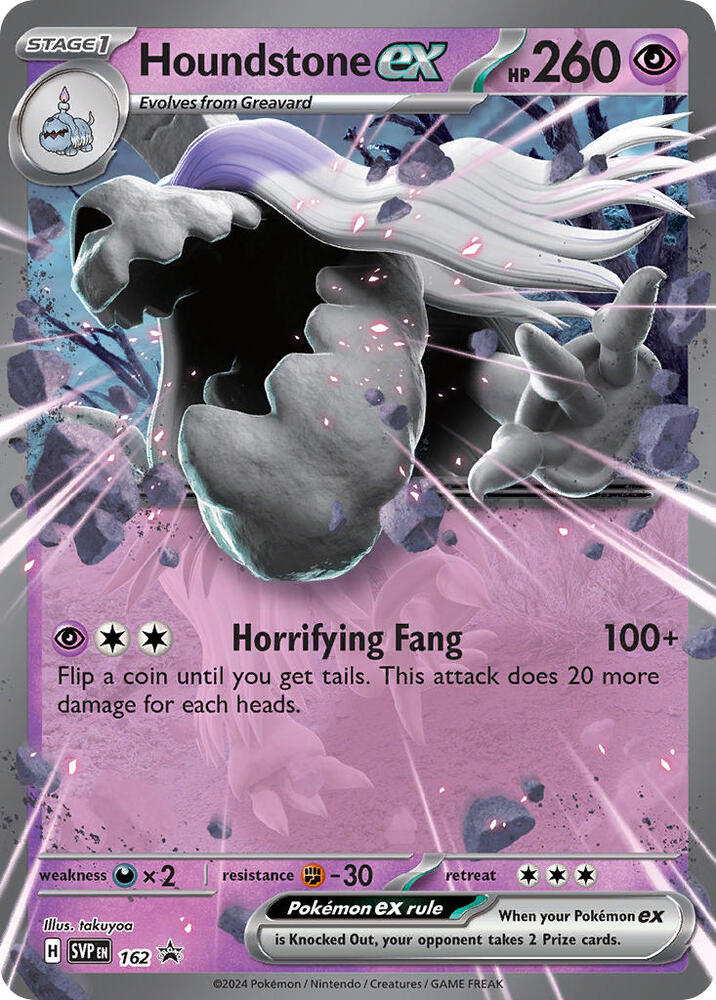 Houndstone 162 (SV: Scarlet & Violet Promo Cards)  - Holofoil | Good Games Adelaide SA