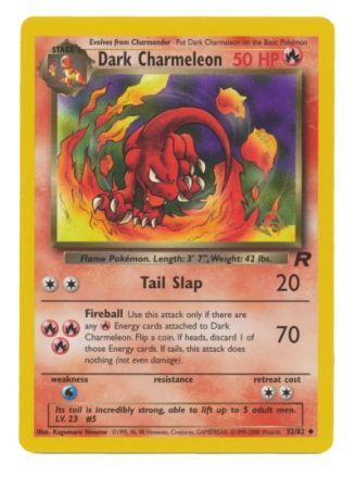 Dark Charmeleon (32/82) (W Stamped Promo) [Team Rocket Unlimited] | Good Games Adelaide SA