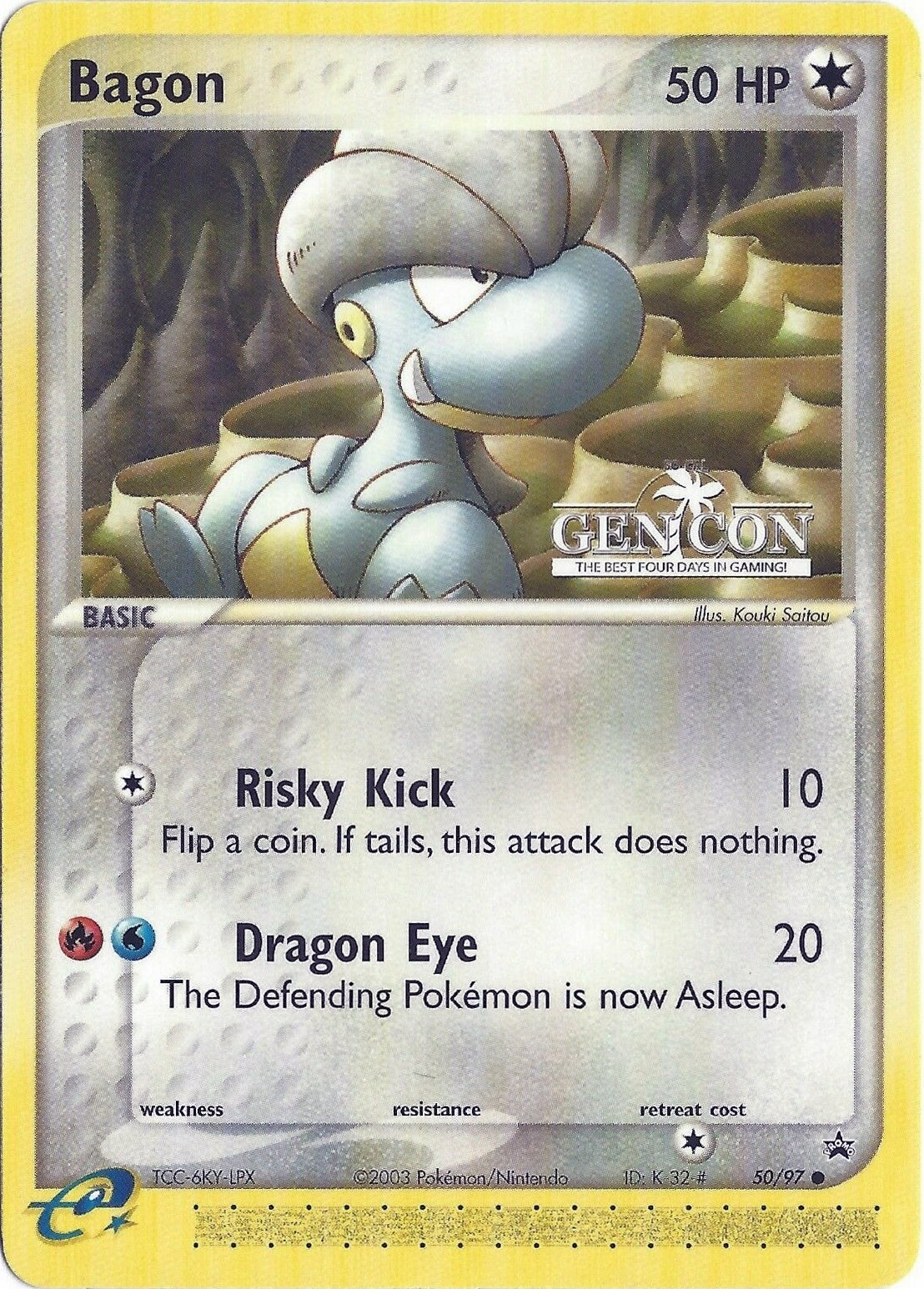 Bagon (50/97) (GenCon 2004) [League & Championship Cards] | Good Games Adelaide SA