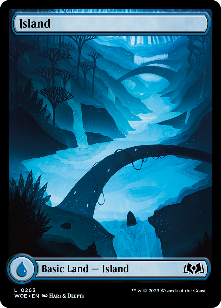 Island (263) (Full-Art) [Wilds of Eldraine] | Good Games Adelaide SA