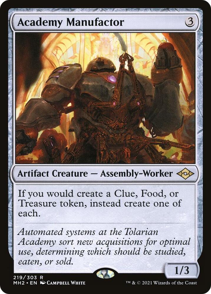 Academy Manufactor 219 (Modern Horizons 2)  - Foil | Good Games Adelaide SA