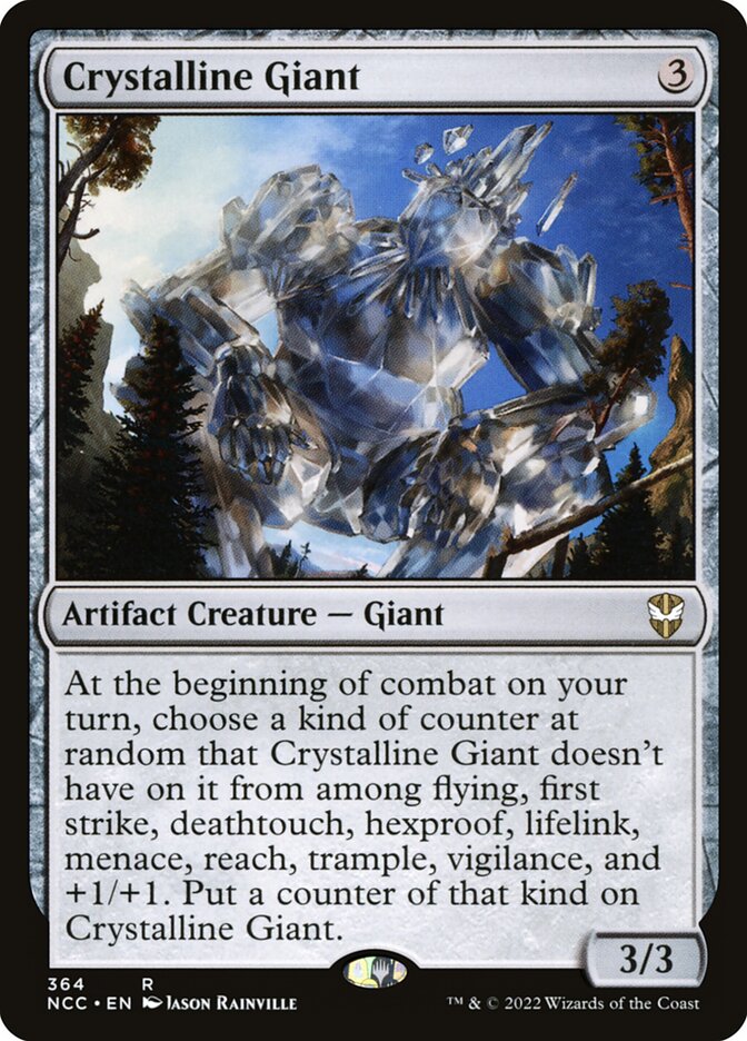 Crystalline Giant 364 (Commander: Streets of New Capenna)  | Good Games Adelaide SA