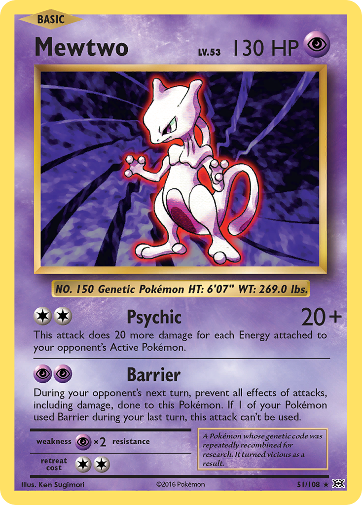 Mewtwo (51/108) [XY: Evolutions] | Good Games Adelaide SA