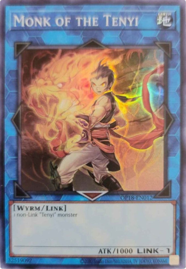 Monk of the Tenyi [OP18-EN012] Super Rare | Good Games Adelaide SA
