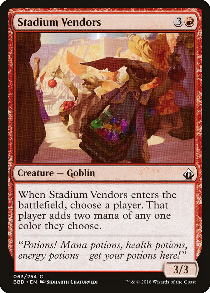 Stadium Vendors 63 (Battlebond)  - Foil | Good Games Adelaide SA