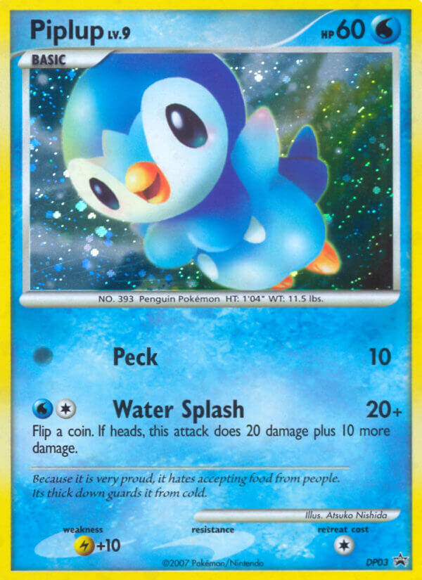 Piplup (DP03) [Diamond & Pearl: Black Star Promos] | Good Games Adelaide SA